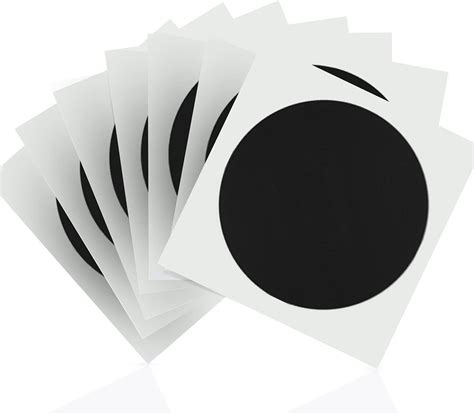 nfc round black sticker bulk